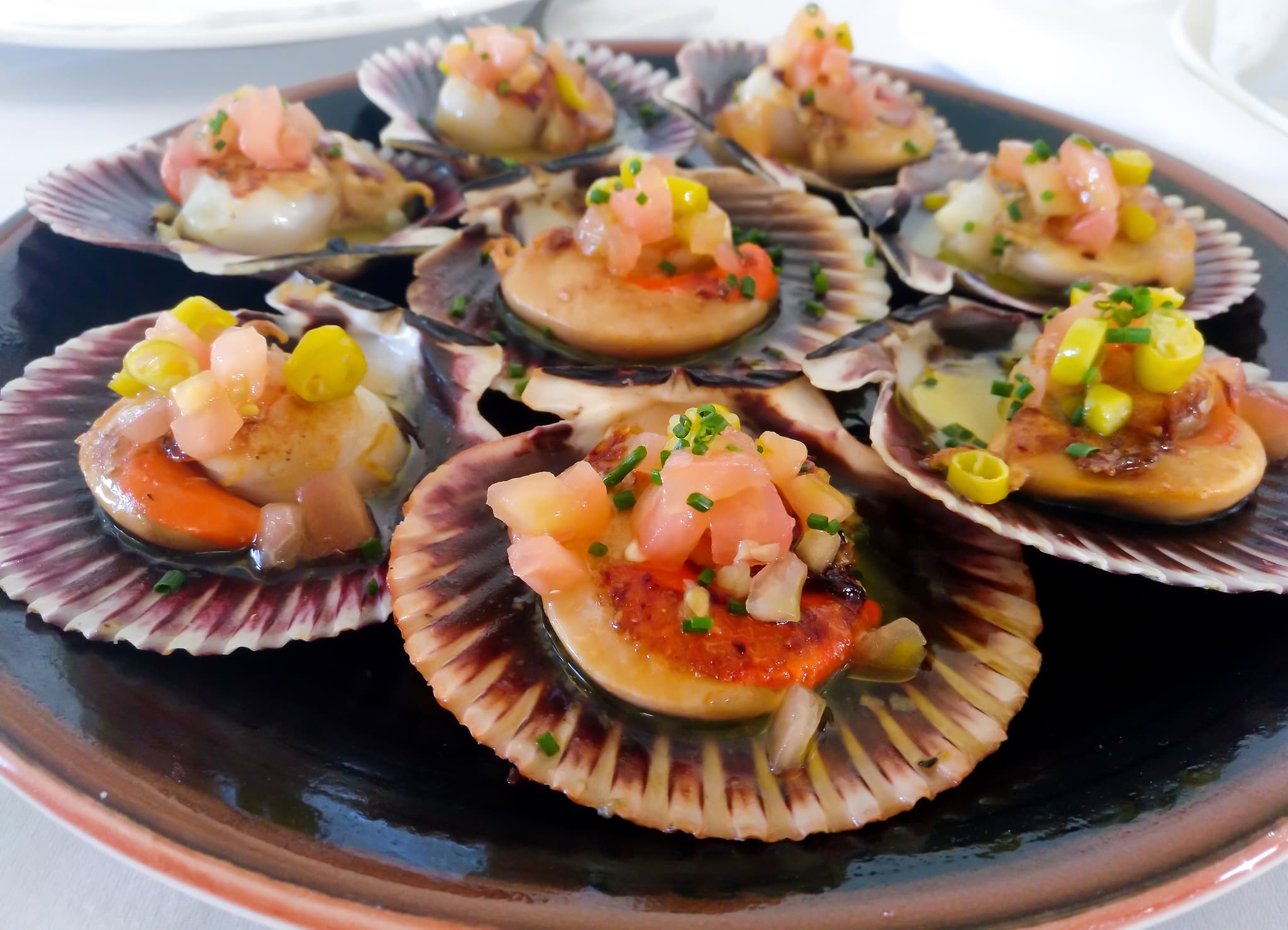 Vieiras - Portuguese gastronomy